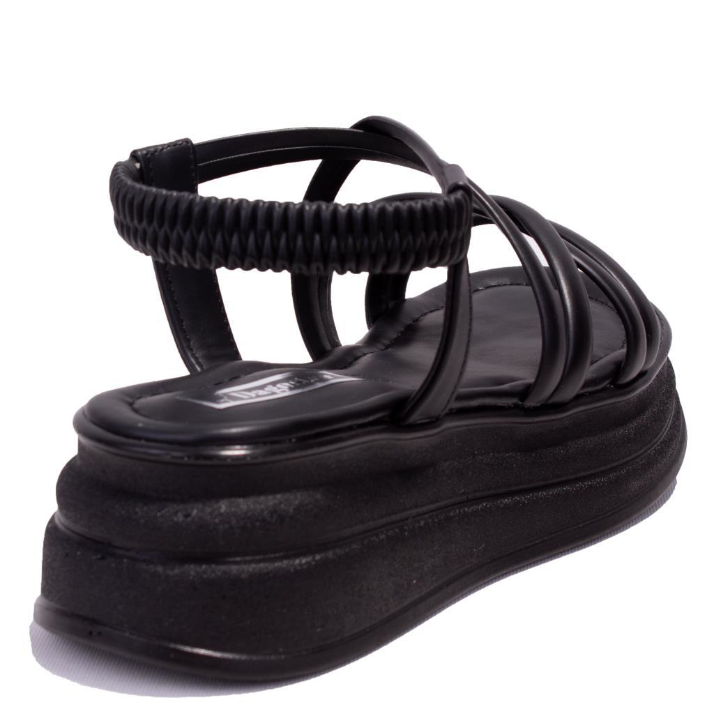 Dagoster  Dza07-1241312 Siyah Günlük Ortopedik Kadın Sandalet