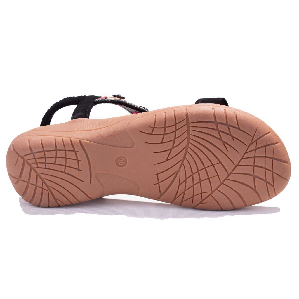 Dagoster Dza07-7416782 Siyah Günlük Ortopedik Kadın Sandalet Dagoster Dza07-7416782 Siyah Günlük Ortopedik Kadın Sandalet