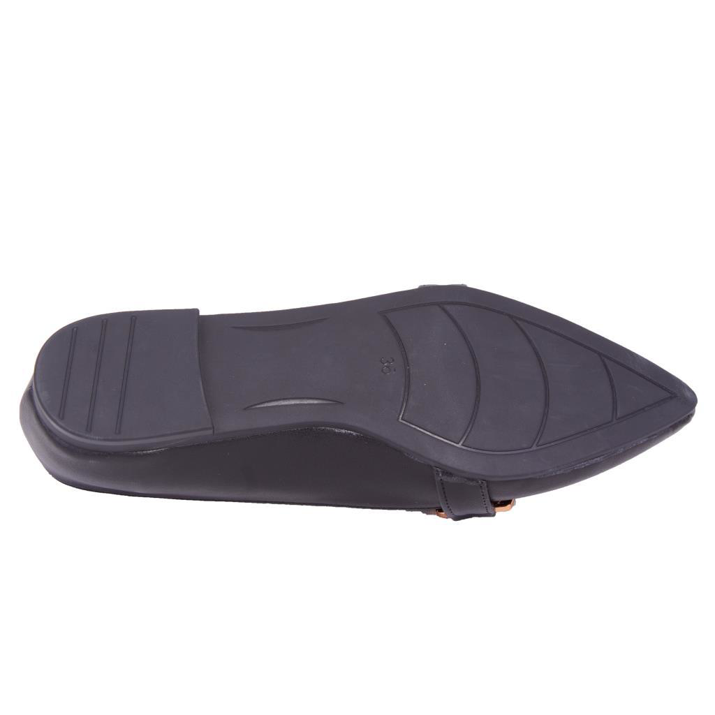 Dagoster  Dza07-118106 Siyah Klasik Düz Topuklu Kadın Ayakkabı