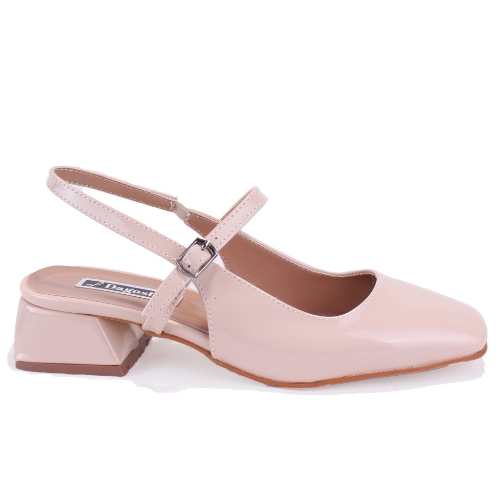 Dagoster Dza07-81500 Ten Rugan Klasik Topuklu Kadın Ayakkabı Dagoster Dza07-81500 Ten Rugan Klasik Topuklu Kadın Ayakkabı