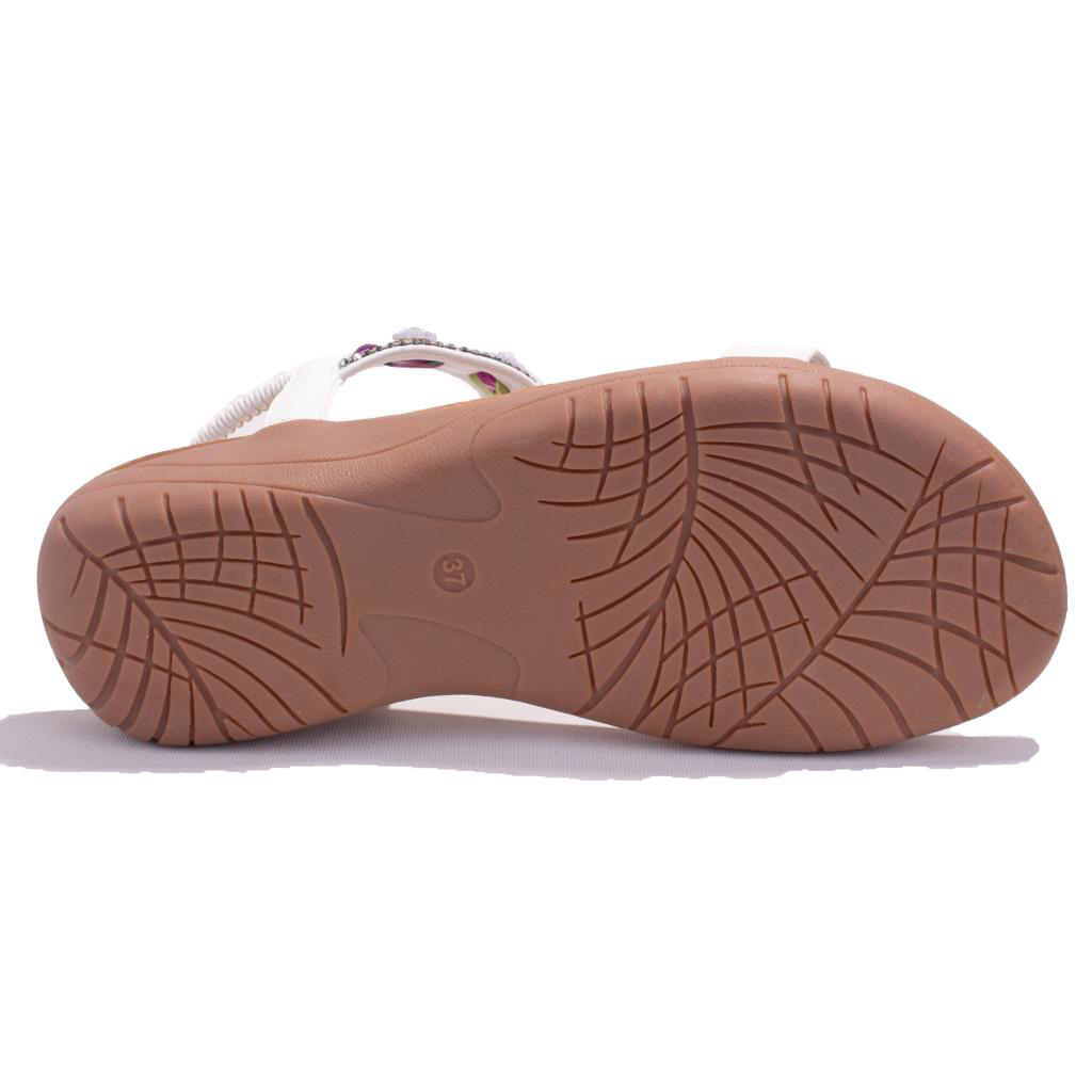 Dagoster Dza07-7416789 Beyaz Günlük Ortopedik Kadın Sandalet Dagoster Dza07-7416789 Beyaz Günlük Ortopedik Kadın Sandalet