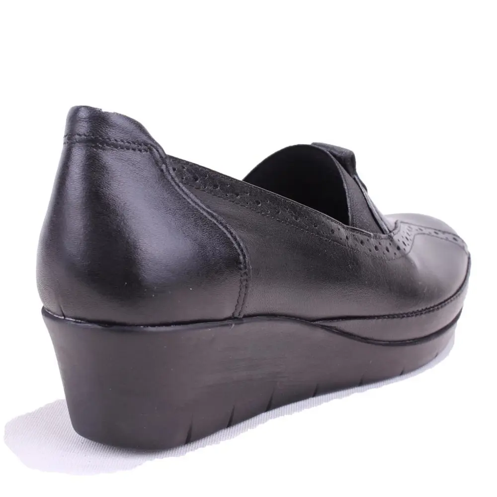 Dagoster DZA32-888 Siyah Ortopedik Günlük Deri Kadın Ayakkabı Dagoster DZA32-888 Siyah Ortopedik Günlük Deri Kadın Ayakkabı
