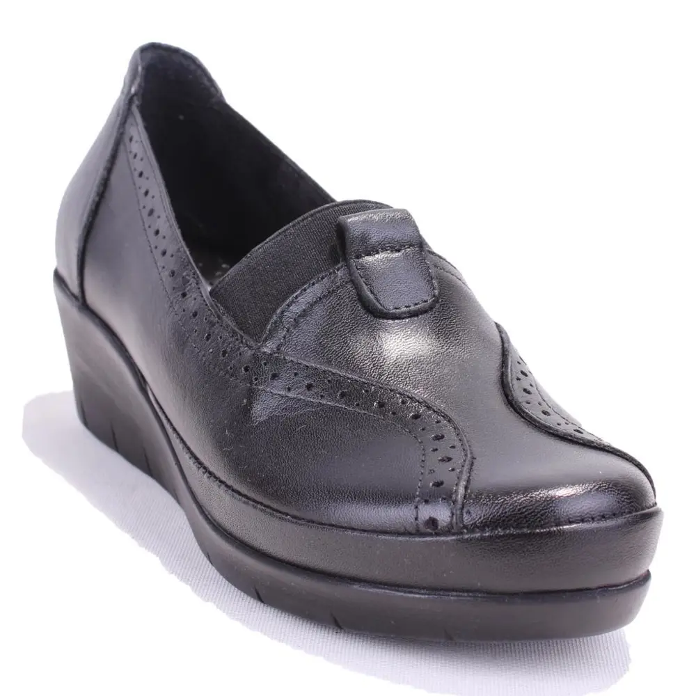 Dagoster DZA32-888 Siyah Ortopedik Günlük Deri Kadın Ayakkabı Dagoster DZA32-888 Siyah Ortopedik Günlük Deri Kadın Ayakkabı