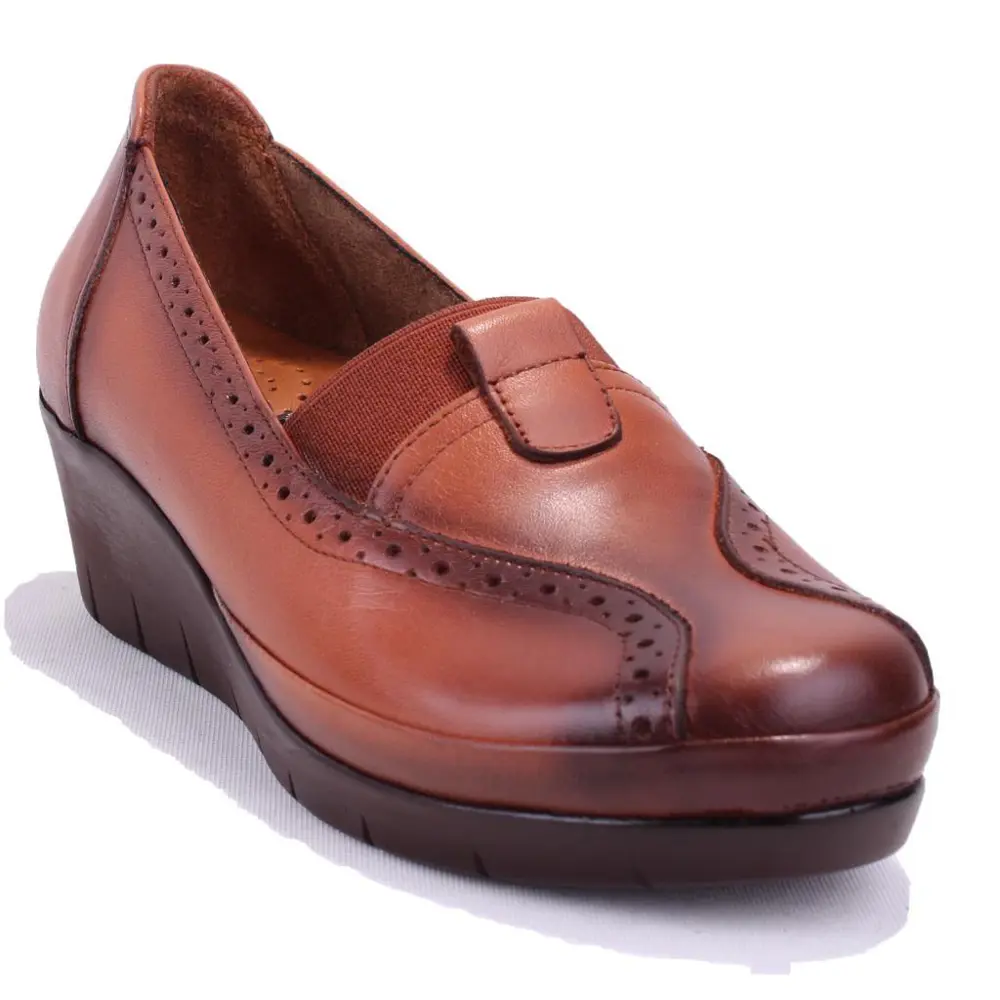 Dagoster DZA32-888 Taba Ortopedik Günlük Deri Kadın Ayakkabı Dagoster DZA32-888 Taba Ortopedik Günlük Deri Kadın Ayakkabı