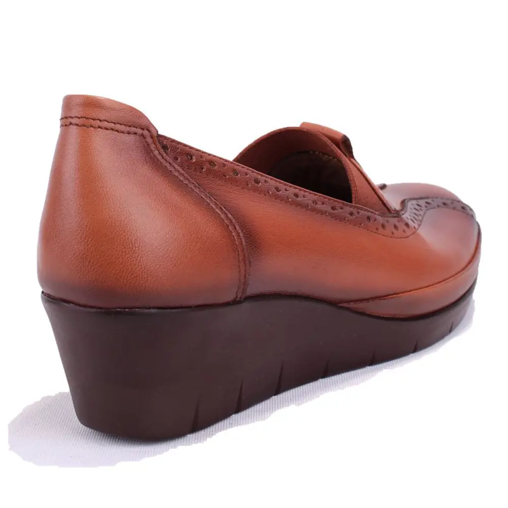 Dagoster DZA32-888 Taba Ortopedik Günlük Deri Kadın Ayakkabı Dagoster DZA32-888 Taba Ortopedik Günlük Deri Kadın Ayakkabı