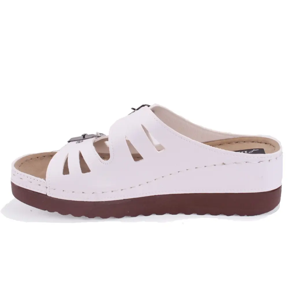 Dagoster DZA37-3001 Beyaz Günlük Ortopedik Kadın Terlik Dagoster DZA37-3001 Beyaz Günlük Ortopedik Kadın Terlik