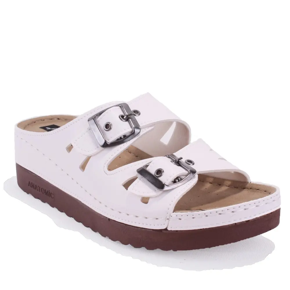 Dagoster DZA37-3001 Beyaz Günlük Ortopedik Kadın Terlik Dagoster DZA37-3001 Beyaz Günlük Ortopedik Kadın Terlik