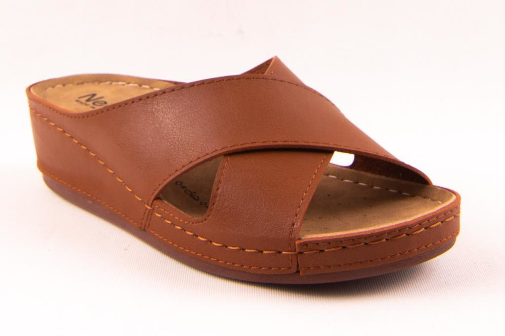 Dagoster  Dza37-1802 Taba Günlük Ortopedik Kadın Terlik