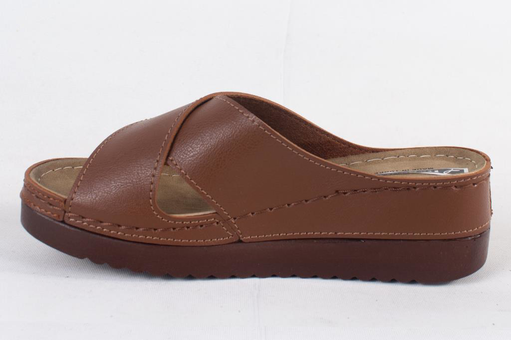 Dagoster  Dza37-3029 Taba Günlük Ortopedik Kadın Terlik