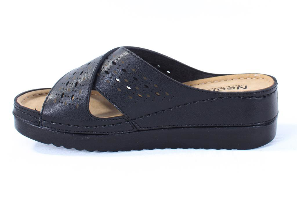 Dagoster Dza37-3025 Siyah Günlük Ortopedik Kadın Terlik Dagoster Dza37-3025 Siyah Günlük Ortopedik Kadın Terlik