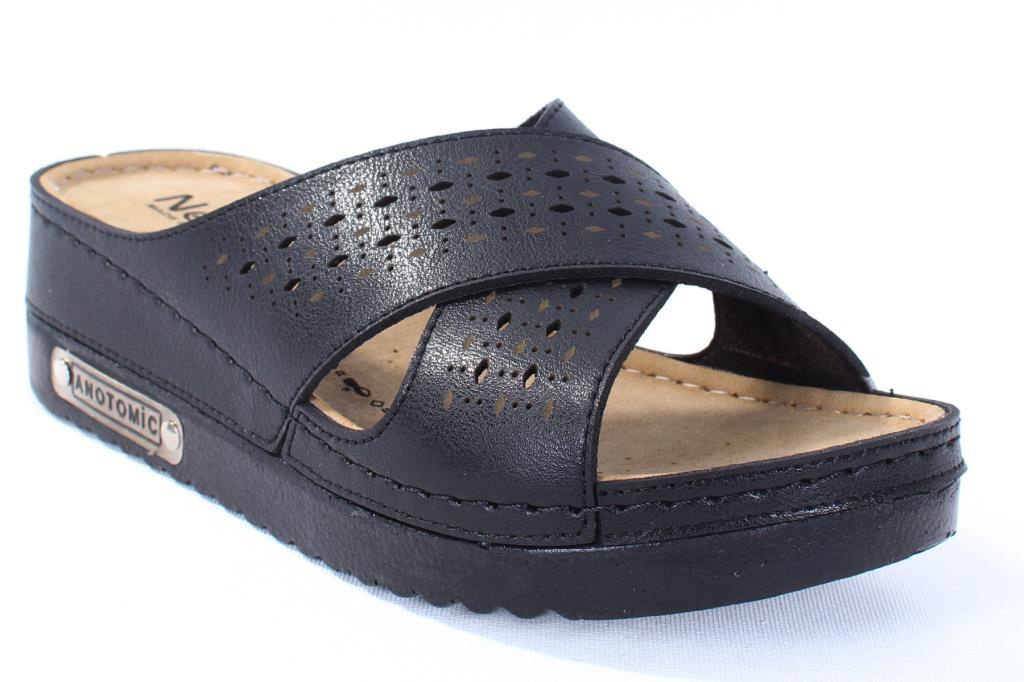 Dagoster Dza37-3025 Siyah Günlük Ortopedik Kadın Terlik Dagoster Dza37-3025 Siyah Günlük Ortopedik Kadın Terlik