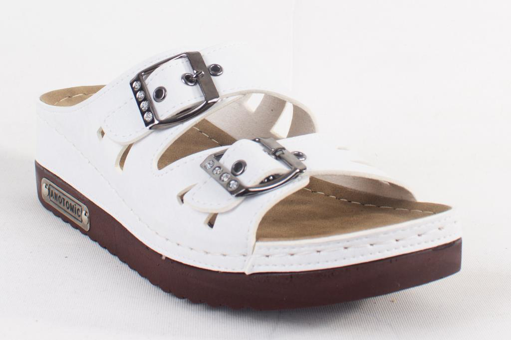 Dagoster Dza37-3001 Beyaz Günlük Ortopedik Kadın Terlik Dagoster Dza37-3001 Beyaz Günlük Ortopedik Kadın Terlik