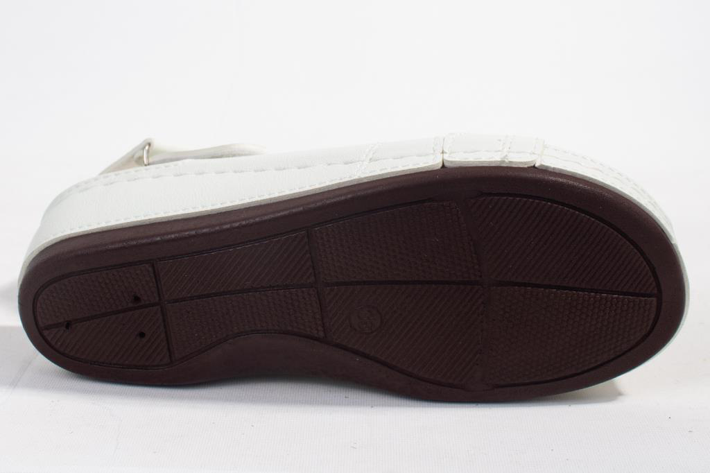 Dagoster  Dza37-1817 Beyaz Günlük Ortopedik Kadın Sandalet