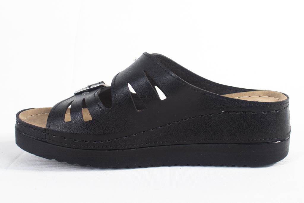 Dagoster Dza37-3001 Siyah Günlük Ortopedik Kadın Terlik Dagoster Dza37-3001 Siyah Günlük Ortopedik Kadın Terlik