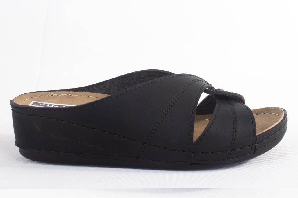 Dagoster  Dza37-1816 Siyah Günlük Ortopedik Kadın Terlik