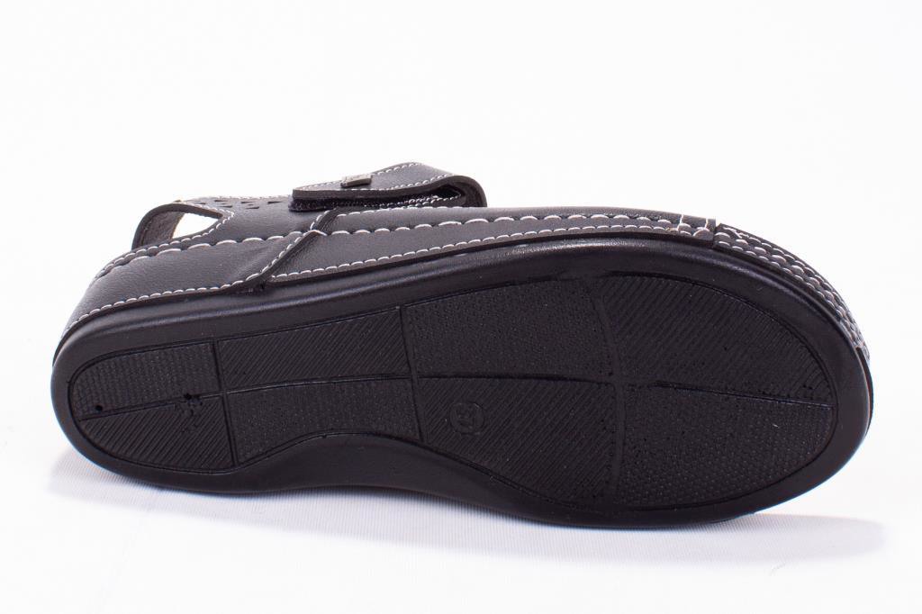 Dagoster  Dza37-1818 Siyah Günlük Ortopedik Kadınsandalet