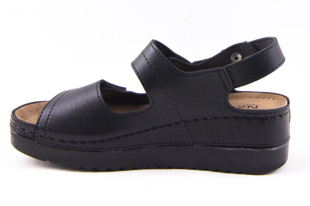 Dagoster  Dza37-3014 Siyah Günlük Ortopedik Kadin Sandalet