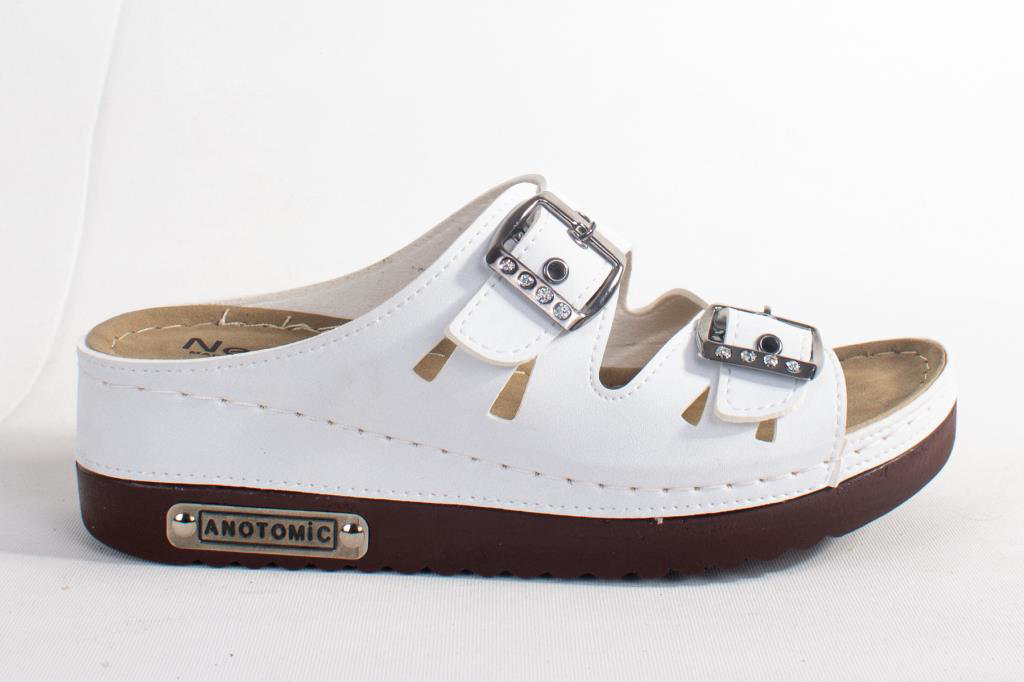 Dagoster Dza37-3001 Beyaz Günlük Ortopedik Kadın Terlik Dagoster Dza37-3001 Beyaz Günlük Ortopedik Kadın Terlik