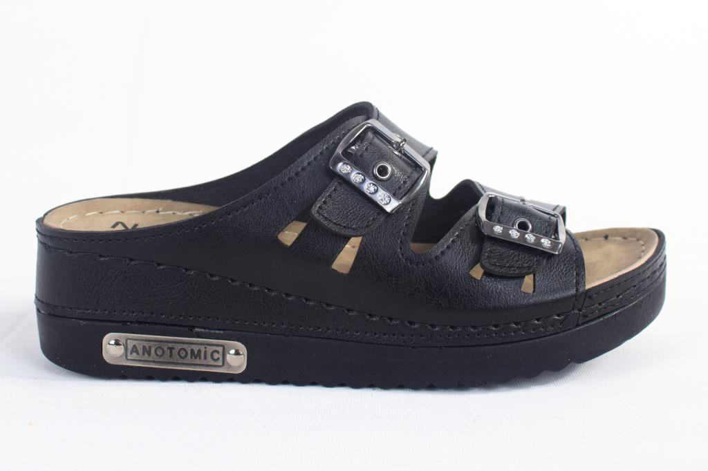 Dagoster Dza37-3001 Siyah Günlük Ortopedik Kadın Terlik Dagoster Dza37-3001 Siyah Günlük Ortopedik Kadın Terlik