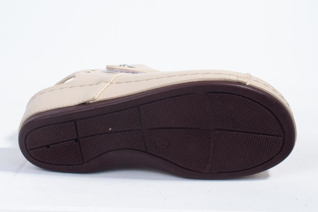 Dagoster  Dza37-1818 Bej Günlük Ortopedik Kadın Sandalet