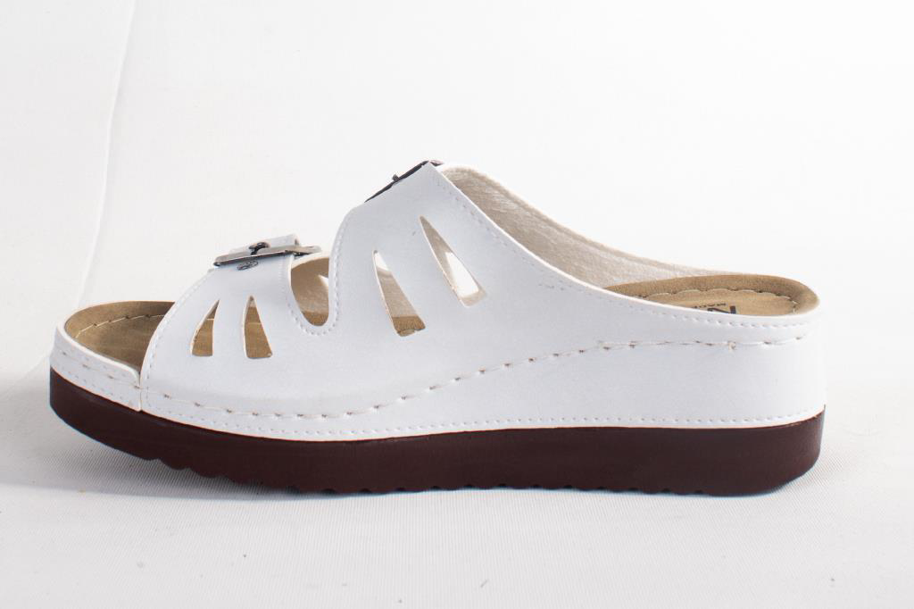 Dagoster Dza37-3001 Beyaz Günlük Ortopedik Kadın Terlik Dagoster Dza37-3001 Beyaz Günlük Ortopedik Kadın Terlik