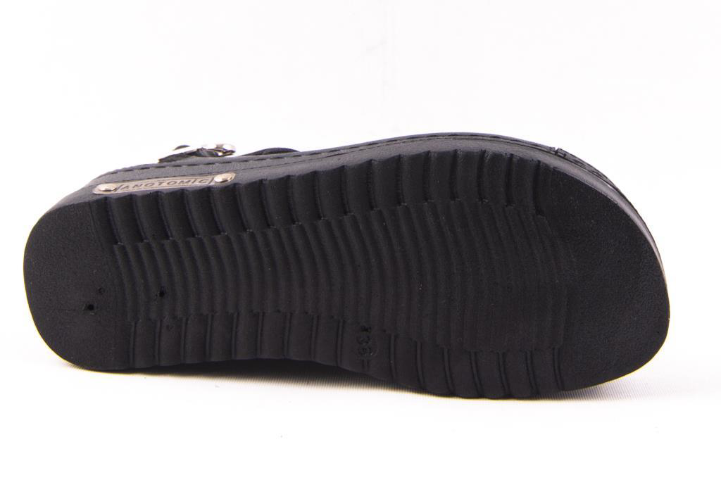 Dagoster  Dza37-3014 Siyah Günlük Ortopedik Kadin Sandalet