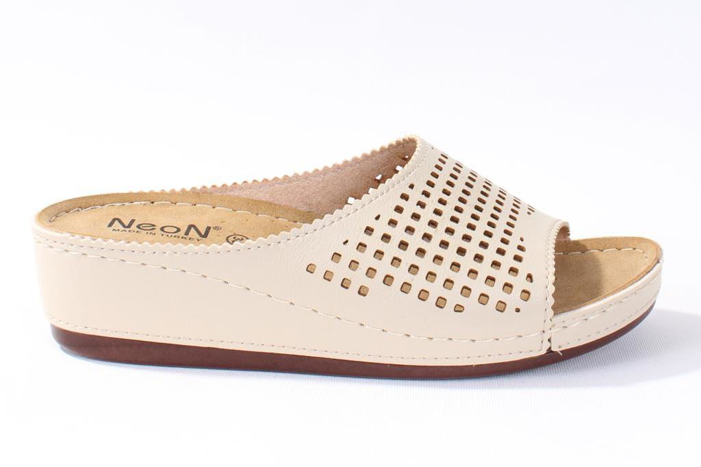 Dagoster Dza37-1825 Bej Günlük Ortopedik Kadın Terlik Dagoster Dza37-1825 Bej Günlük Ortopedik Kadın Terlik