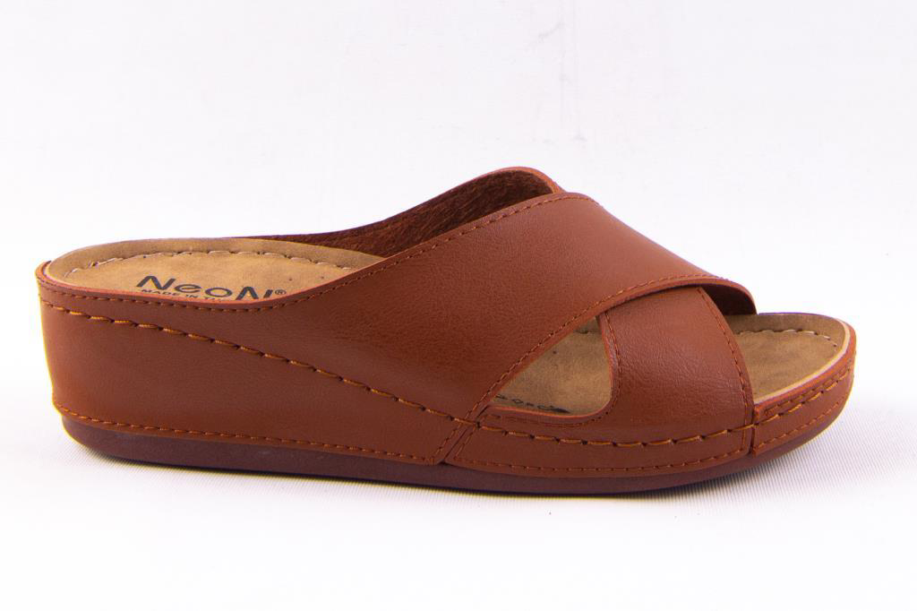 Dagoster  Dza37-1802 Taba Günlük Ortopedik Kadın Terlik