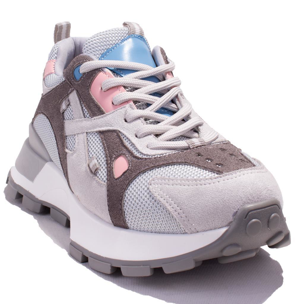 Dagoster Dzs07-20135 Gri Pembe Ortopedik Günlük Kadın Spor Ayakk Dagoster Dzs07-20135 Gri Pembe Ortopedik Günlük Kadın Spor Ayakk