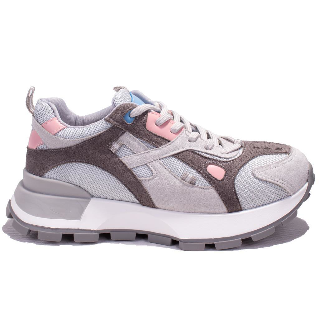 Dagoster Dzs07-20135 Gri Pembe Ortopedik Günlük Kadın Spor Ayakk Dagoster Dzs07-20135 Gri Pembe Ortopedik Günlük Kadın Spor Ayakk