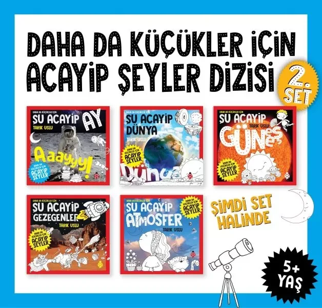 Daha Da Küçükler İcin Acayip Seyler Seti 2 (5 Kitap) Fiyatı, Yorumları ve Özellikleri