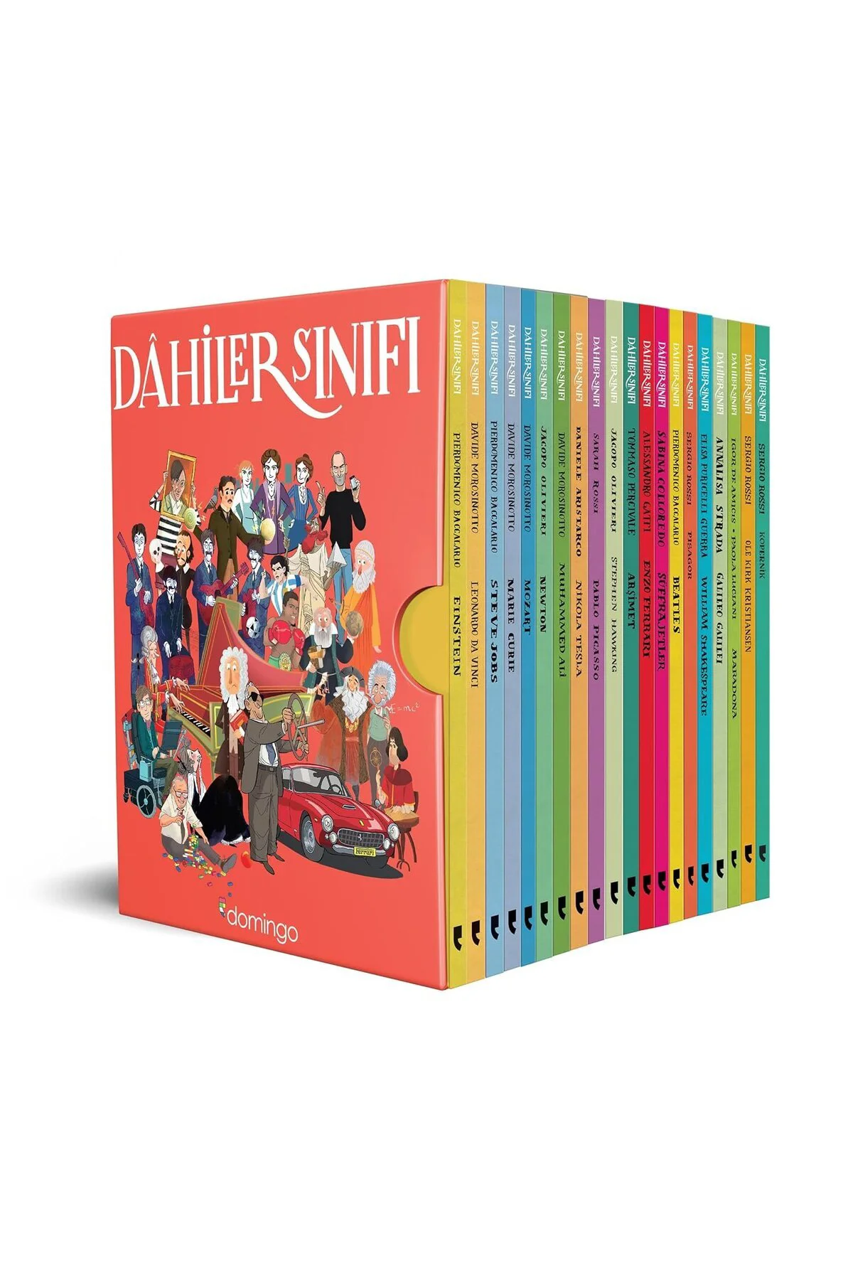 dahiler sinifi serisi kutulu set(20kitap)