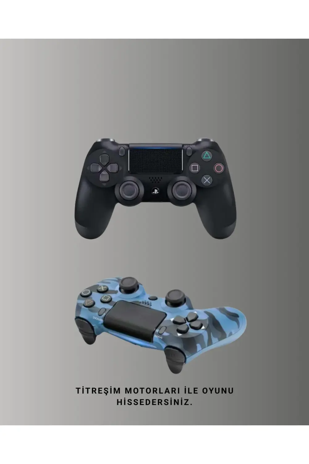 Dahili Hoparlör ve Kulaklık Girişli Oyun Kolu – Kişisel ve Ortak