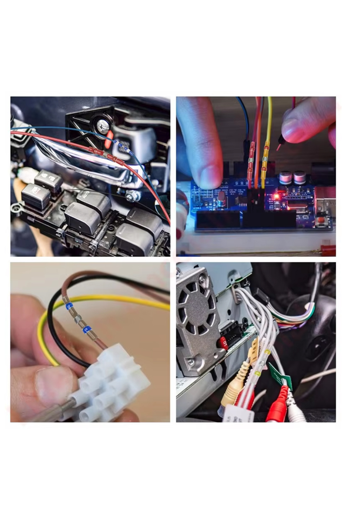 DAHİLİ LEHİMLİ MÜHÜR MAKARON 300 ADET 4 BOY ISIYLA DARALAN KABLO