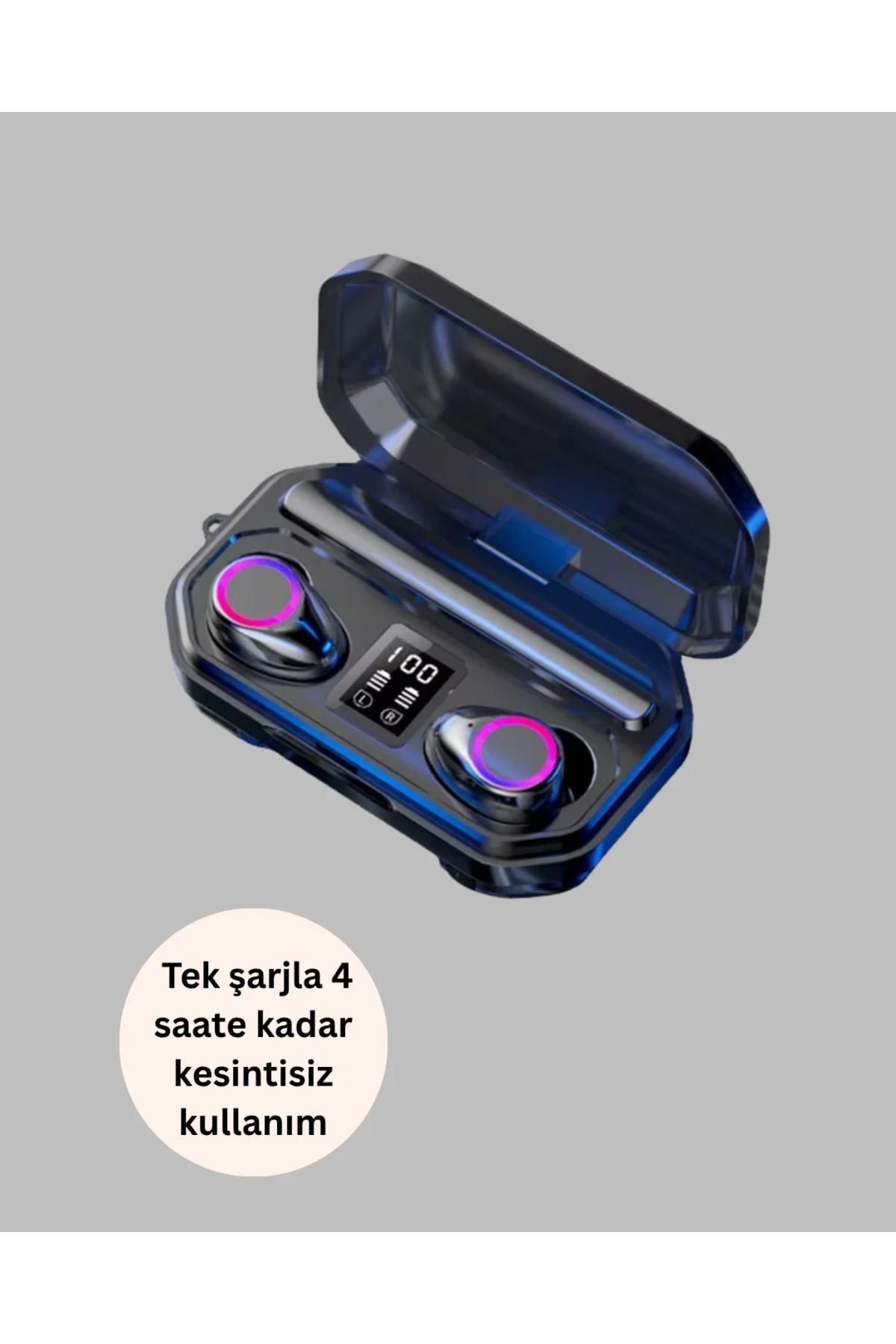 Dahili Mikrofonlu Kablosuz Kulaklık – Net Görüşme Kalitesi - Lisi