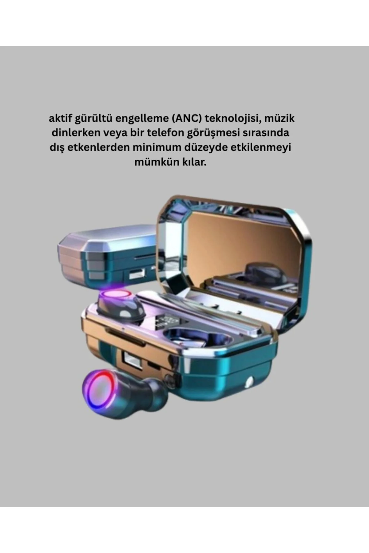 Dahili Mikrofonlu Kablosuz Kulaklık – Net Görüşme Kalitesi
