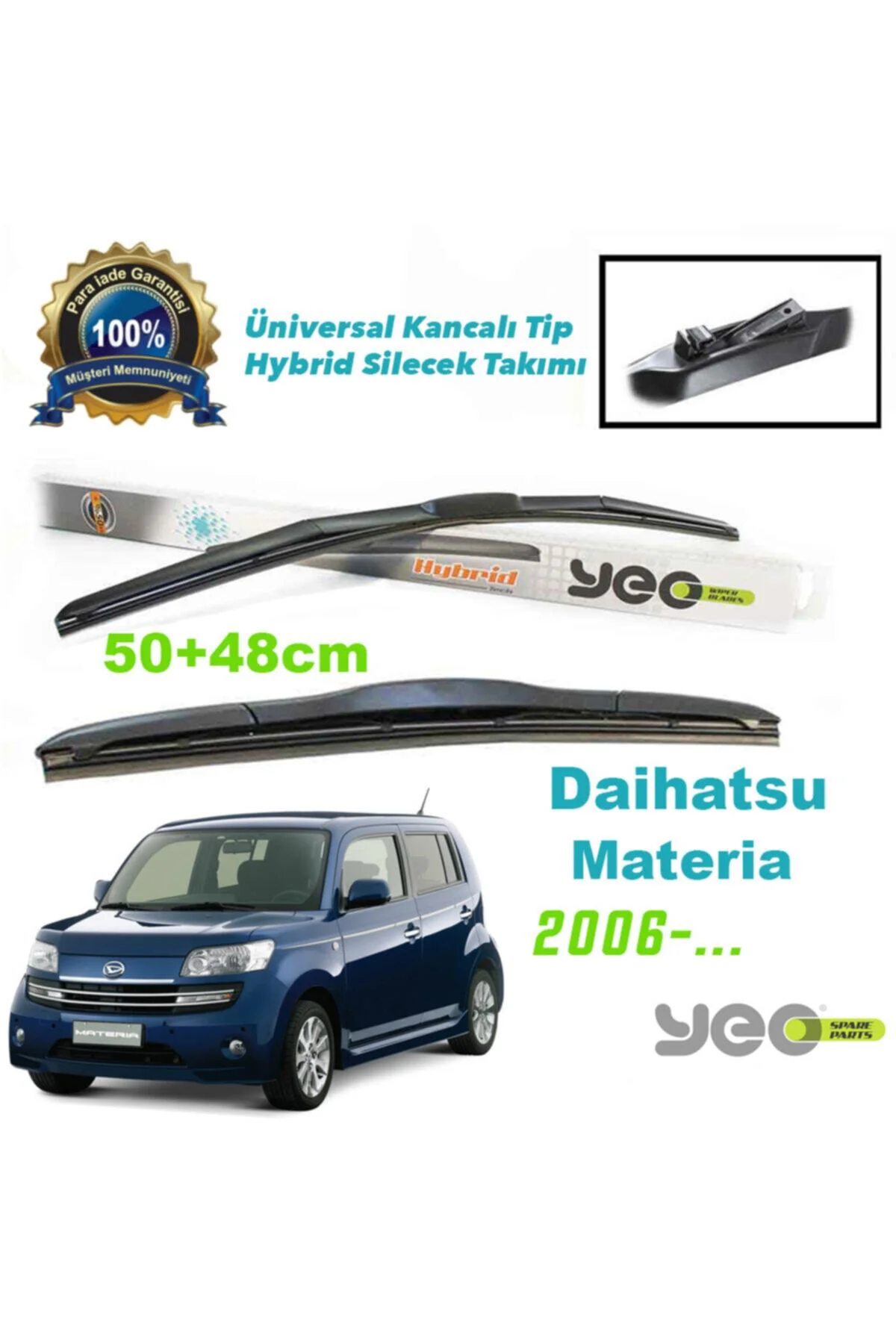 Daihatsu Materia Hybrid Silecek Takımı 2006-..