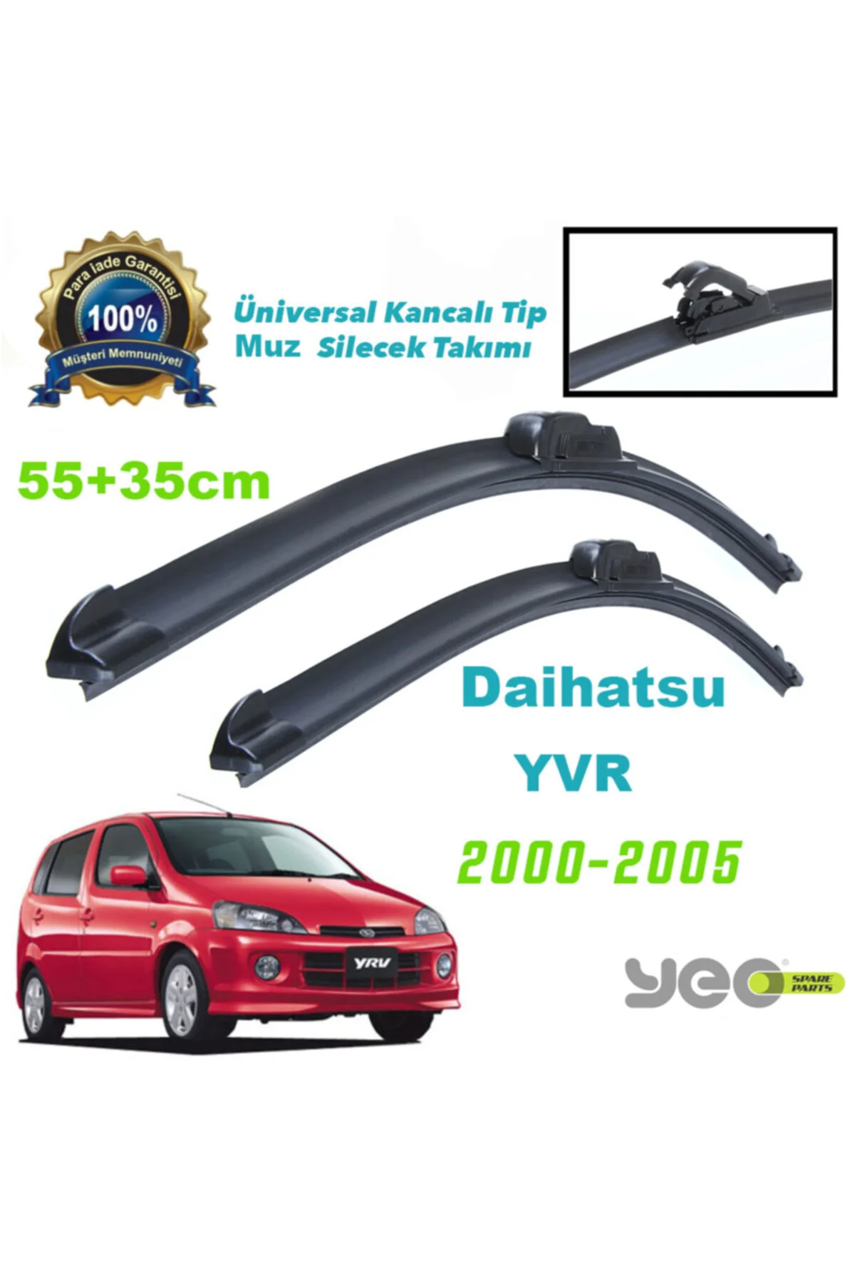 Daihatsu Yrv Aeroflex Muz Silecek Takımı 2000-2005 Fiyatı, Yorumları ve Özellikleri