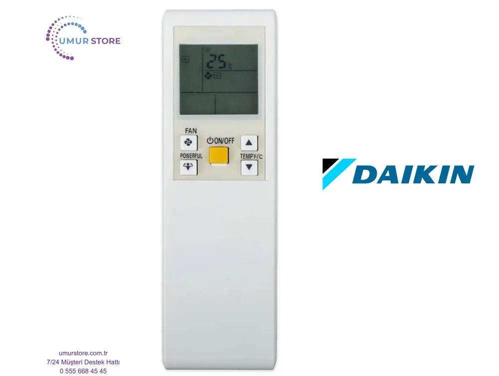 Daikin ARC466A9 Uyumlu Klima Kumandası