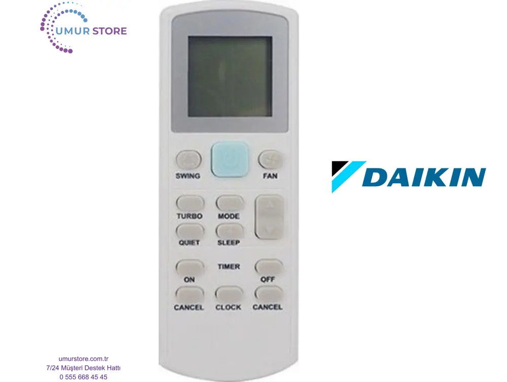 Daikin ATXN60MV1B7 İnverter Klima Kumandası Daikin ATXN60MV1B7 İnverter Klima Kumandası