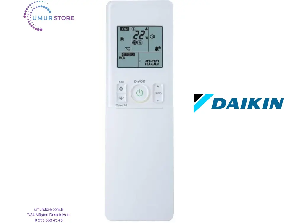 Daikin FTXG25JV1BB Uyumlu Klima Kumandası