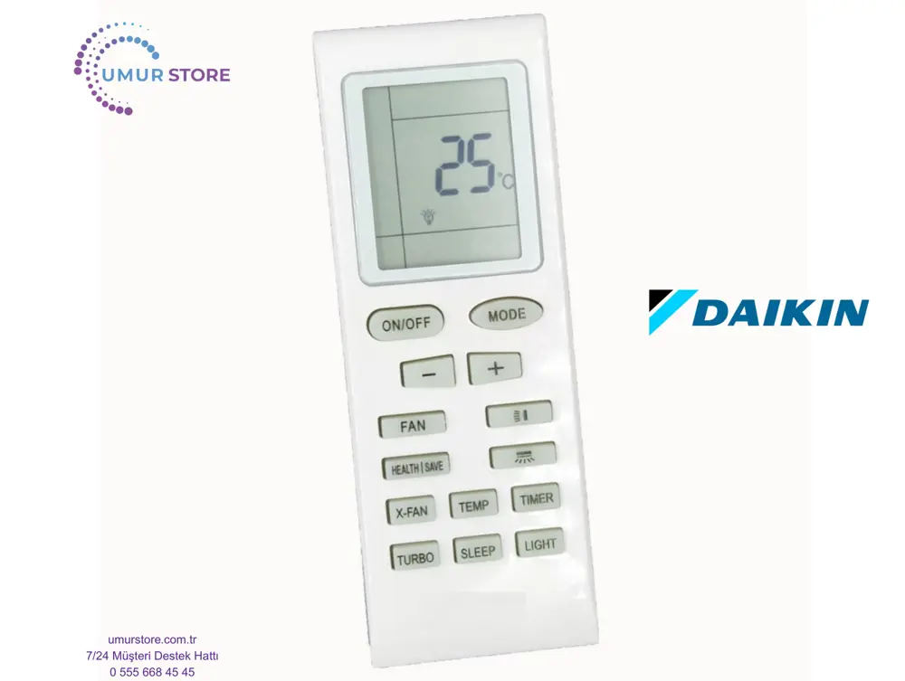 Daikin Klima Kumandası Daikin Klima Kumandası