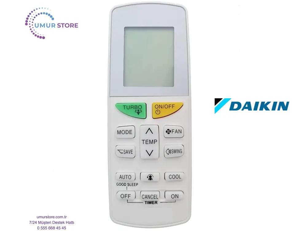 Daikin Sensira FTXF25A Inverter Klima Kumandası
