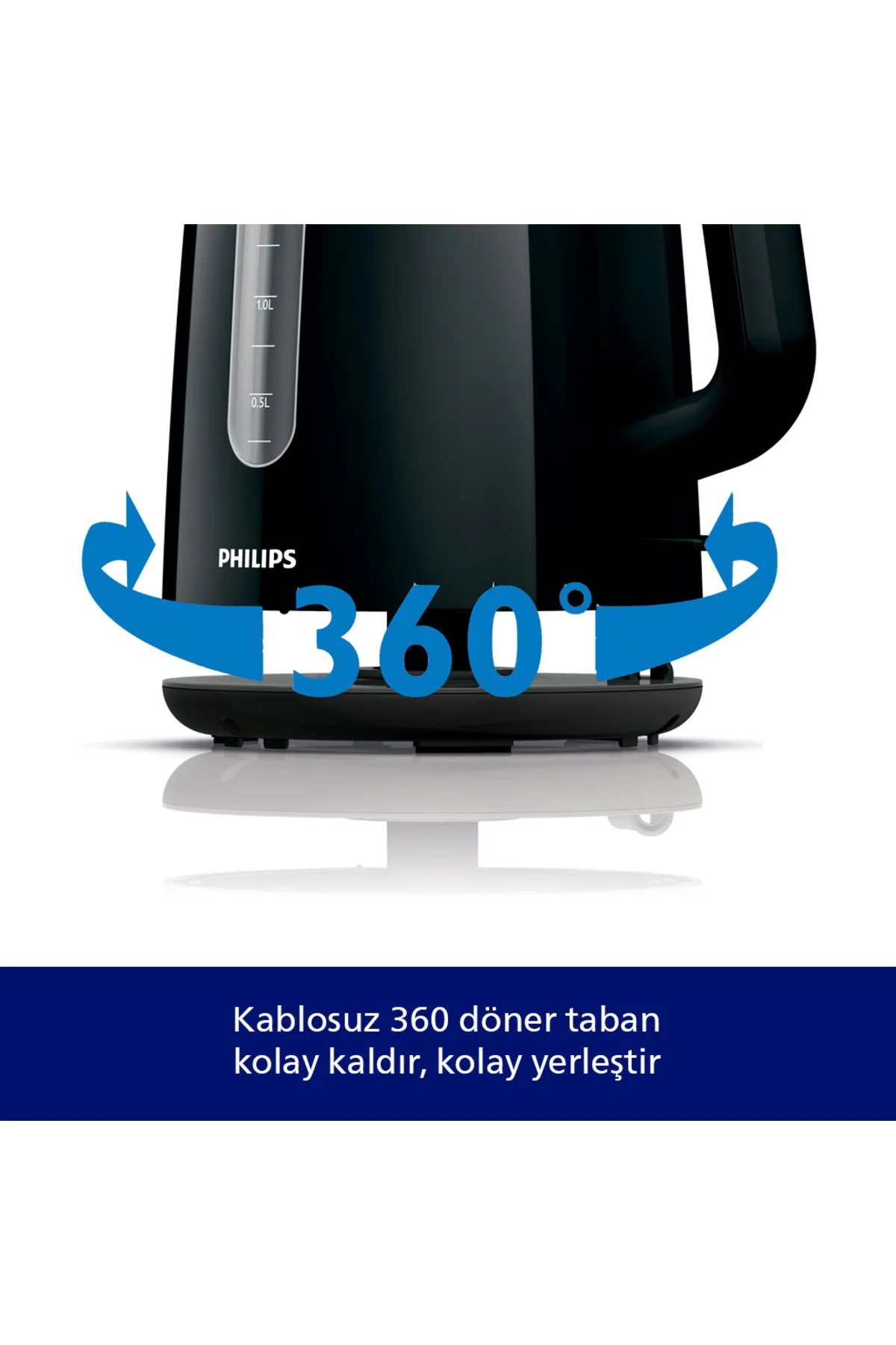 Daily Collection Çay Makinesi, 1700W, 1,9 Lt Su Isıtıcısı, Otomatik Sıcak Tutma, HD7301/00