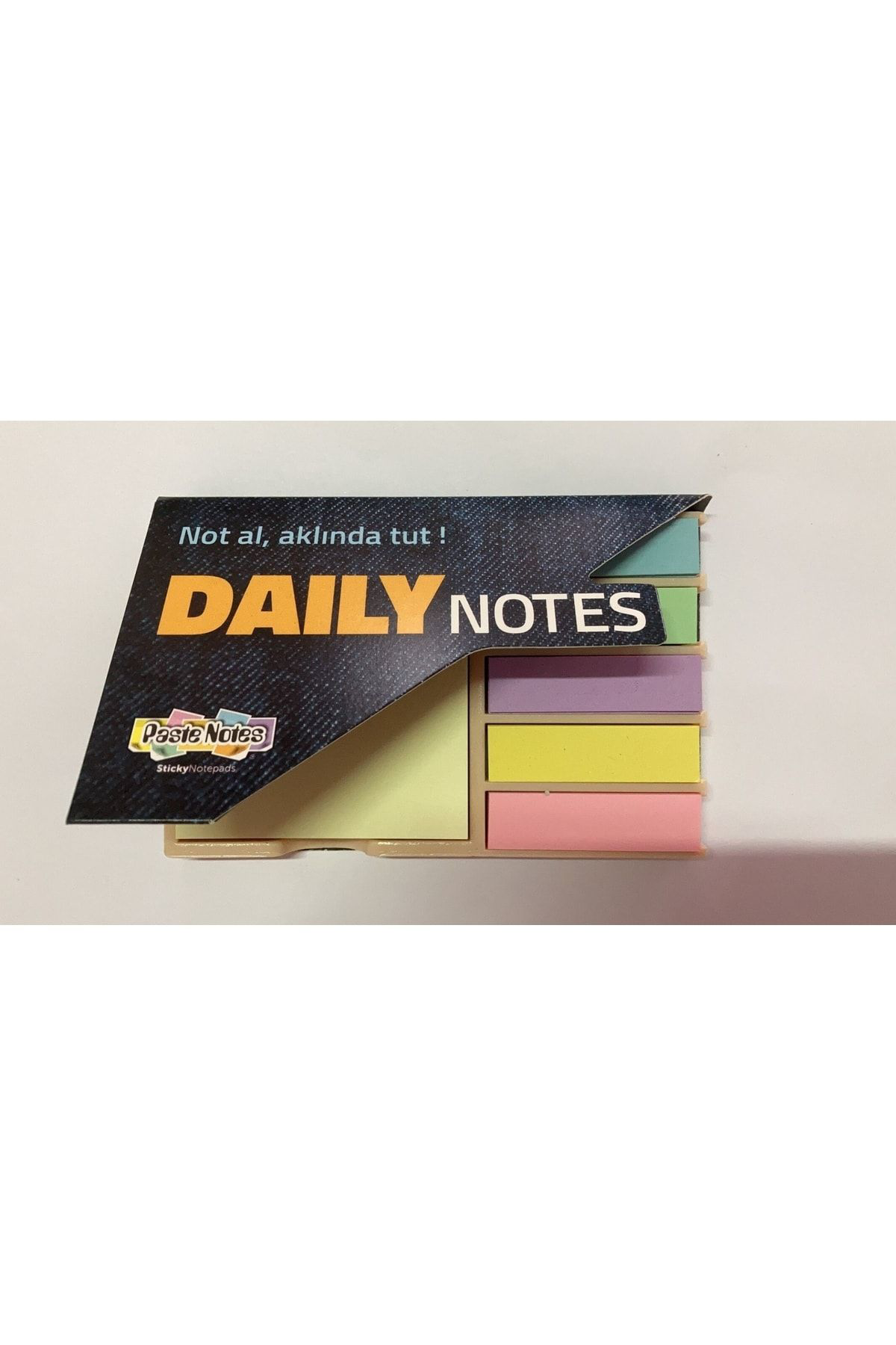 Paste Notes Daily Notes Pastel Renkli Bloknot (Dn-8538)