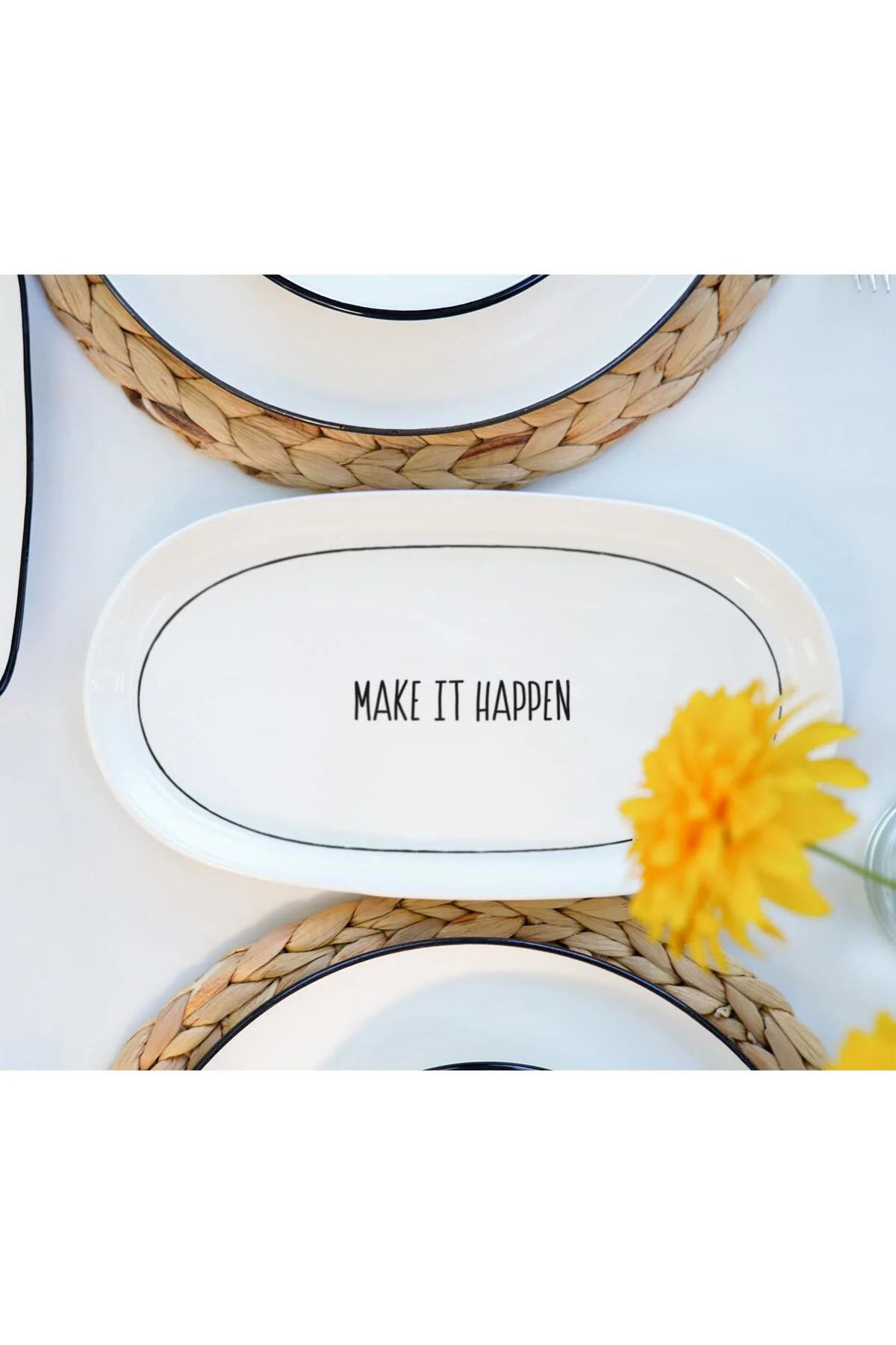 Daily Tunes Oval Servis 2li Set 29cm