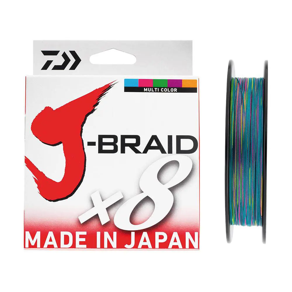 Daiwa J-Braid 500m 8x Multicolor Örgü İp Misina