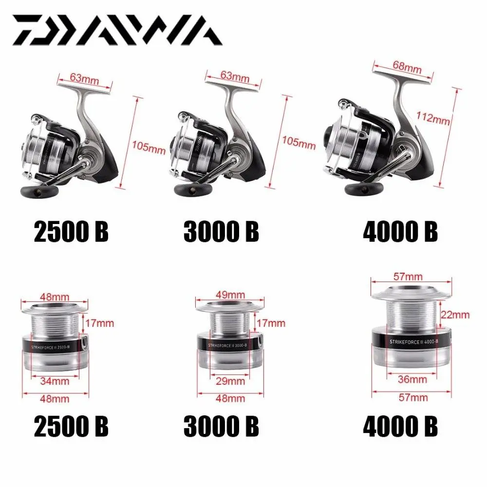 Daiwa Strikeforce 4000B Spin Olta Makinesi 1BB 5.3:1