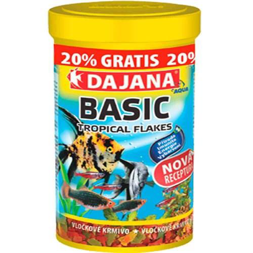 Dajana Basic Flakes Akvaryum Balık Yemi 250 ml + 50 Ml 60 Gr Dajana Basic Flakes Akvaryum Balık Yemi 250 ml + 50 Ml 60 Gr