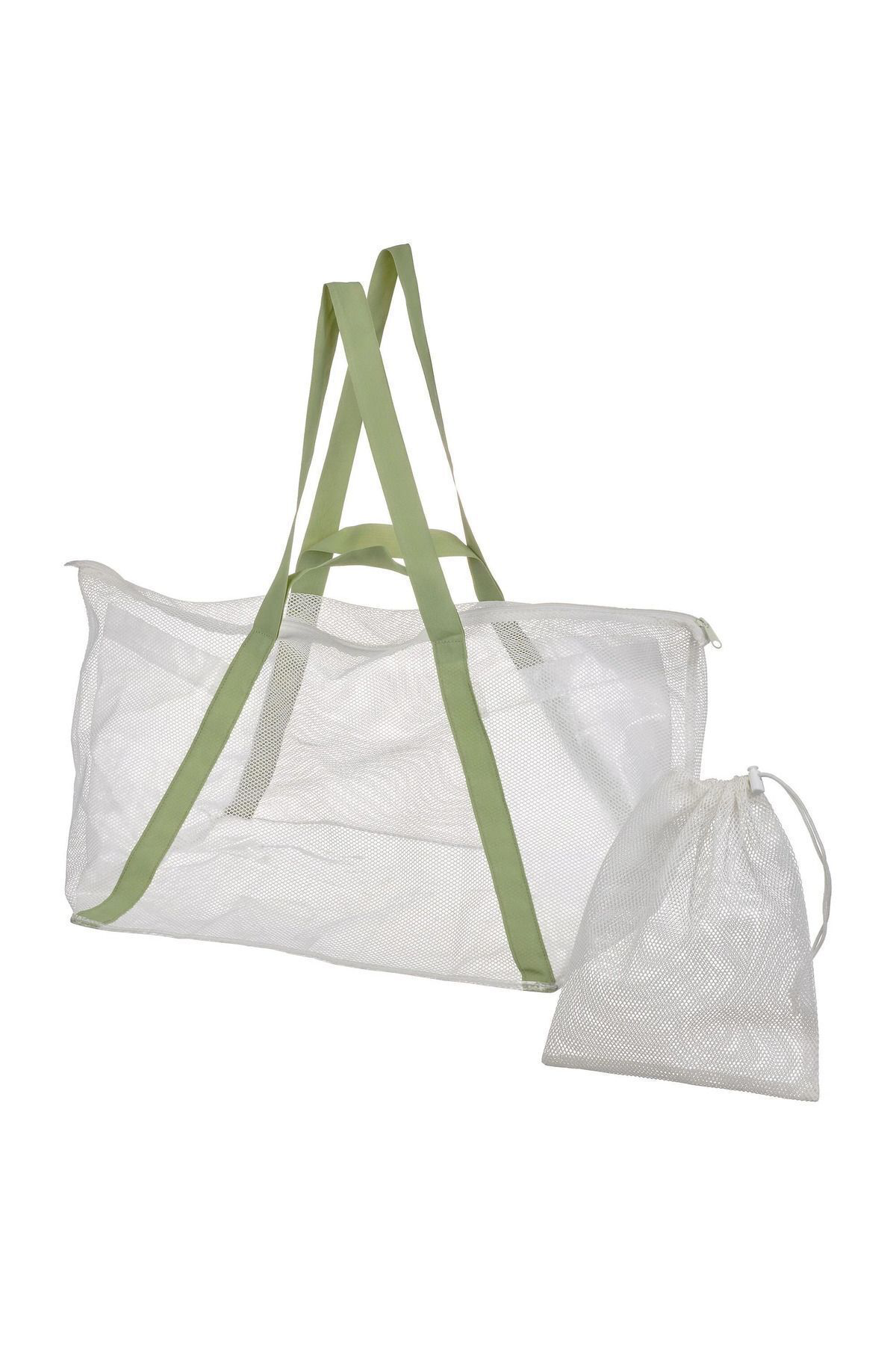 İkea Dajlien Çanta, Beyaz, 50X36x39 Cm/40 Lt